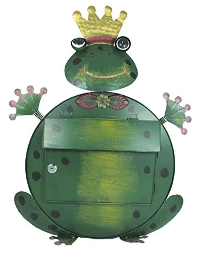 colourliving Kermit Briefkasten in grün von colourliving