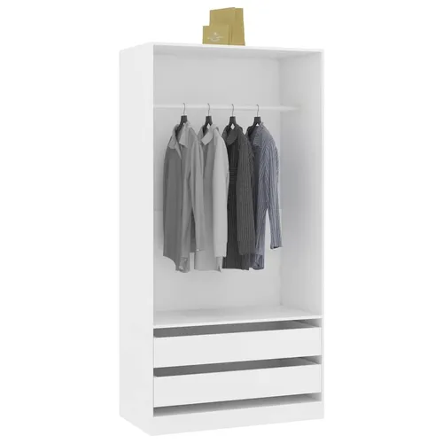 vidaXL Kleiderschrank mit 2 Schubladen