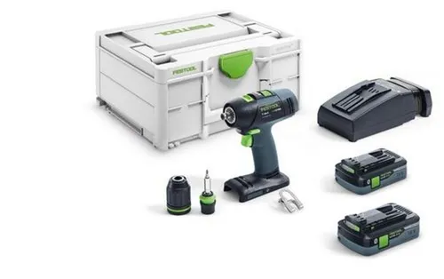 Festool Akku-Bohrschrauber T 18+3 HPC 4,0 I-Plus