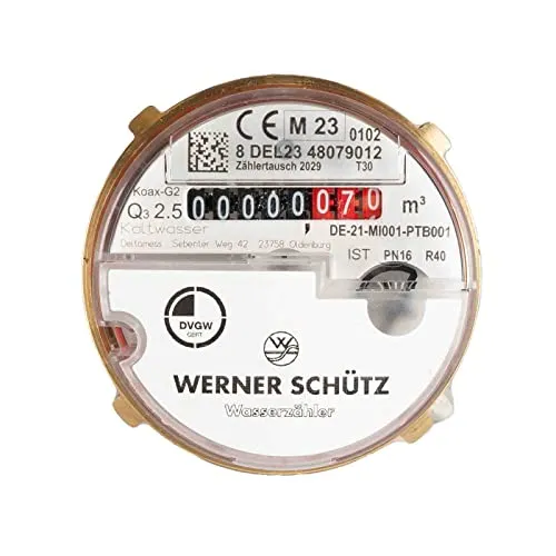 JS Austausch-Wasserzähler Messkapsel EAS MODULAR Q3_2,5 cbm - Leitungsinstallation - Hochpräzise Austausch-Wasserzähler mit Modularis-Zählwerk und Funkvorbereitung, ideal für effiziente Wasserverbrauchskontrolle.