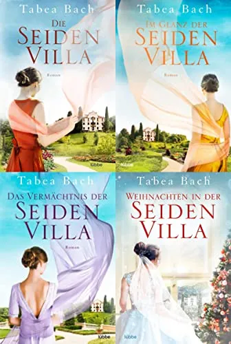 Die Seidenvilla-Saga Band 1-4 plus 1 exklusives Postkartenset