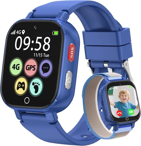 TOOBUR Smartwatch mit Telefonfunktion und AMOLED Display