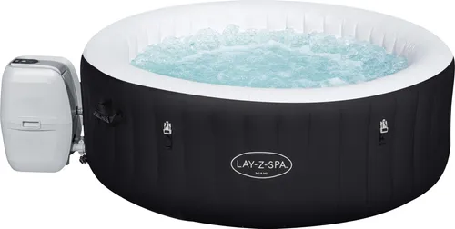 HAF Lay-Z Spa Miami AirJet – Aufblasbarer Whirlpool für 2-4 Personen - Entspannen Sie im HAF Lay-Z Spa Miami AirJet (180 x 180 x 66 cm) – ideal für 2-4 Personen. Genießen Sie die wohltuende Blasenmassage und die programmierbare Heizung für ein perfektes Badeerlebnis im Freien.