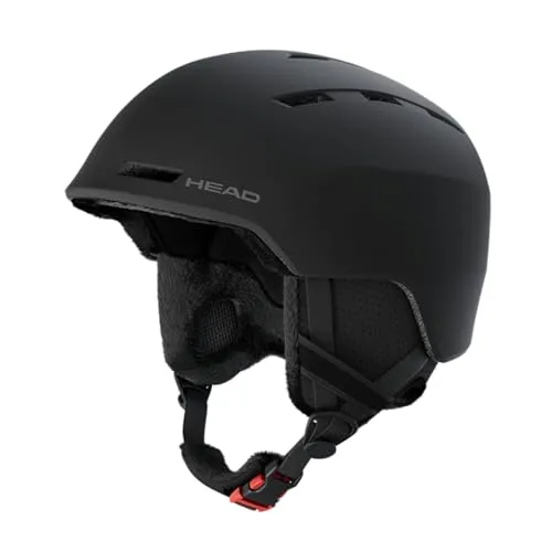 HEAD VICO Ski- und Snowboardhelm XL/XXL, Schwarz - Skihelme & Snowboardhelme für ambitionierte Skifahrer:innen mit In-Mold Technologie und optimaler thermischer Belüftung für höchsten Tragekomfort und Sicherheit.