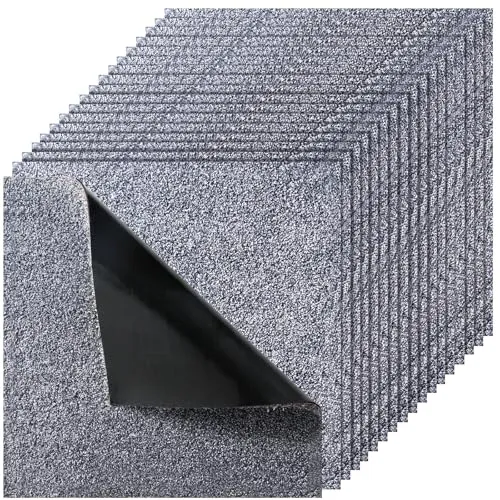 Produktbild VEVOR Teppichfliesen 457,2 x 457,2 mm, 10er-Pack, selbstklebend