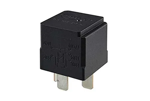 HELLA 4RD 007 794-021 Relais, Kaltstartsteuerung - 12V - 5-polig - Schaltbild: W