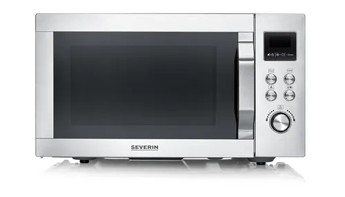 Severin MW 7918 Mikrowelle - 25 l Mikrowelle mit EU-Stecker, ideal für schnelles Kochen und Aufwärmen in der Küche.