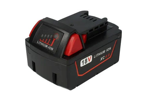 Produktbild vhbw Akku passend für Milwaukee 2659-20, 2662-22, 2656-22CT, 2662-20, Akku Akku Li-Ion 4000 mAh (18 V), Leistungsfähiger Austausch-Akku für Werkzeug Powertools wie