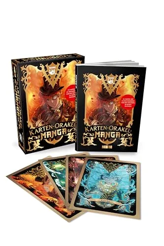 Karten-Orakel Manga I 44 Karten sind der Schlüssel zu deinem Schicksal: Set mit Buch + Orakel-Karten I DIE Geschenkidee für Manga-Fans
