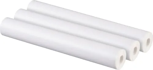 Callstel Thermopapier BPA-frei: 3er-Set Etiketten-Rollen für Thermodrucker A4, je 15 DIN-A4-Seiten (Selbstklebendes Etiketten Papier, Selbstklebende Rollen, Druckerpapier)