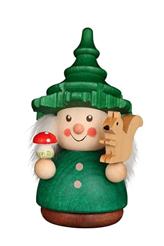 Christian Ulbricht Wackelmännchen Baumwichtel grün, Höhe 8,5cm, 15 0338