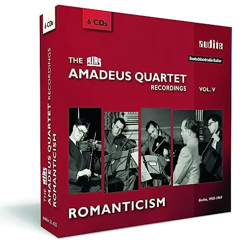 The RIAS Recordings Vol.V - Romanticism - Kammermusik mit verschiedenen Komponisten, erlebe die emotionale Tiefe der Romantik in hochwertiger Aufnahmequalität von AUDITE.