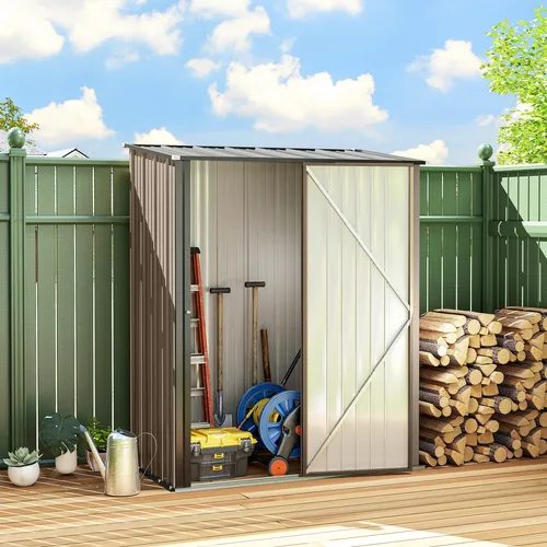 Outsunny Gerätehaus mit Pultdach 1,34 m²