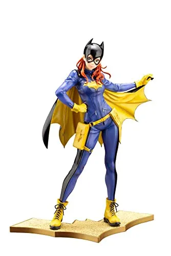 Kotobukiya DC Comics Bishoujo PVC Statue 1/7 Batgirl (Barbara Gordon) - Model Statuen - Hochwertige 23 cm PVC Statue von Batgirl, entworfen von Shunya Yamashita, inklusive ansprechender Base und ideal für Sammler.