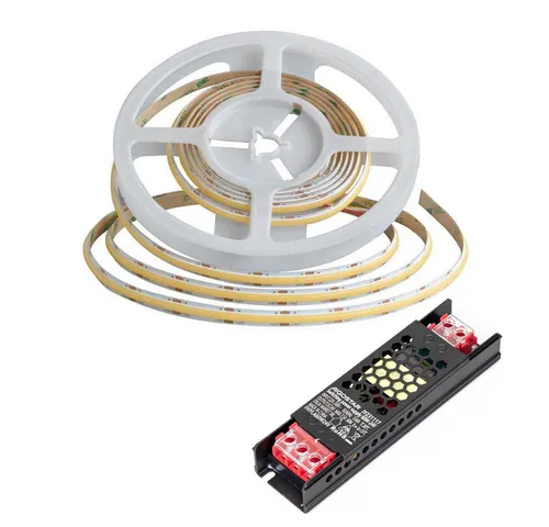 5m COB LED Streifen Strip DC 24V