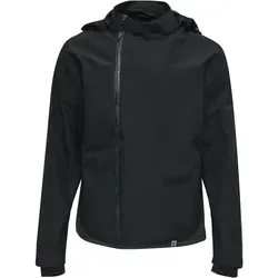 Hummel hmlNORTH SHELL JACKET - Wasserdicht und winddicht - Funktionsjacke für Herren aus Softshell-Material, mit abnehmbarer Kapuze und Daumenlöchern für optimalen Schutz gegen Kälte und Nässe. Ideal für Outdoor-Aktivitäten!