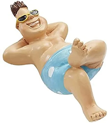 Hobbyfun Bade Urlauber für 6 cm Figur Deko