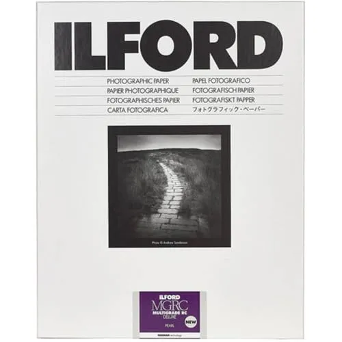Ilford 25 MG RC DL 44M Fotopapier 18x24 cm von Ilford