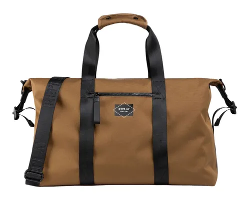 Replay Reisetasche Weekender Braun