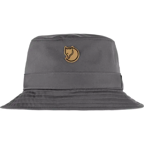 Fjällräven Kiruna Hat Dark Grey (S) - Hüte – Strapazierfähiger, wasserabweisender Sonnenhut mit leicht verstaubarer Krempe für optimalen Rundumschutz. Ideal für Outdoor-Aktivitäten und Reisen.
