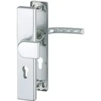 Hoppe Schutz-Wechsel-Garnitur Birmingham Alu Natur PZ-72