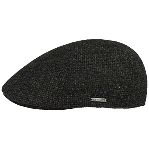 Stetson Flat Cap (1-St) Flatcap mit Schirm, Made in the EU