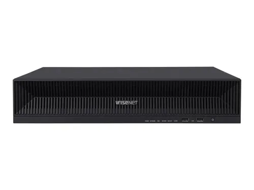 Hanwha Techwin XRN-1620SB1 NVR - 16 Kanäle, 4K Auflösung - Zuverlässiger Netzwerk-Video-Recorder mit 16 Kanälen und 4K Auflösung für professionelle Überwachung. Unterstützt Power over Ethernet und bietet umfangreiche Netzwerkprotokolle.