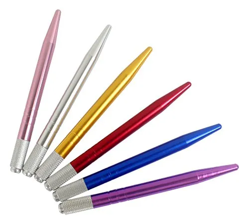 Xiaoyu 6PCS manuelle Tattoo Microblading Stift Tattoo Maschine Augenbraue Microblading Stifte für dauerhafte Make-up Tattoo Lieferungen - Stil1