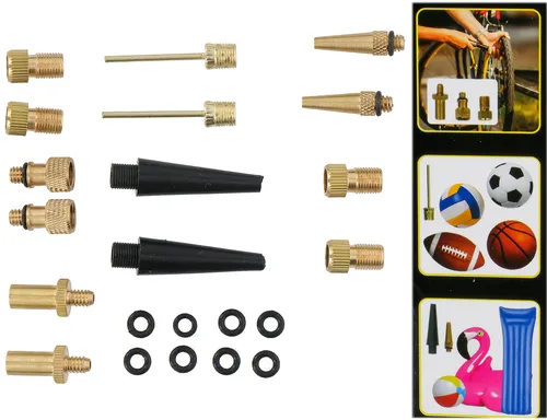 Fahrradpumpe Ventile, für Sclaverandventil, Presta-Ventile, Fahrradventil Adaptersatz, für Fahrräder Bälle Luftmatratzen