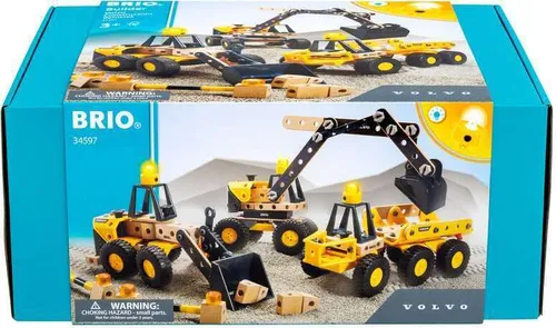 BRIO Builder Großes Volvo Baufahrzeuge-Set