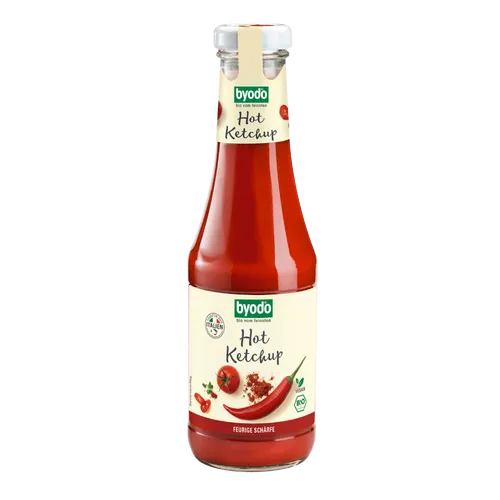 BYODO Hot Ketchup 500ml Bio von Byodo