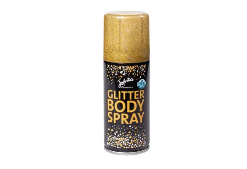jofrika Theaterschminke Jofrika Glitter Body Spray 100 ml Mikroplastikfrei