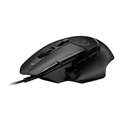 Logitech G502 X - Kabelgebundene Gaming Maus Schwarz, 10 Tasten und HERO-Sensor mit 25.600 dpi für präzise Steuerung und ergonomisches Design
