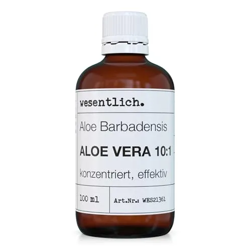 Aloe Vera 10:1 (100ml) von wesentlich.