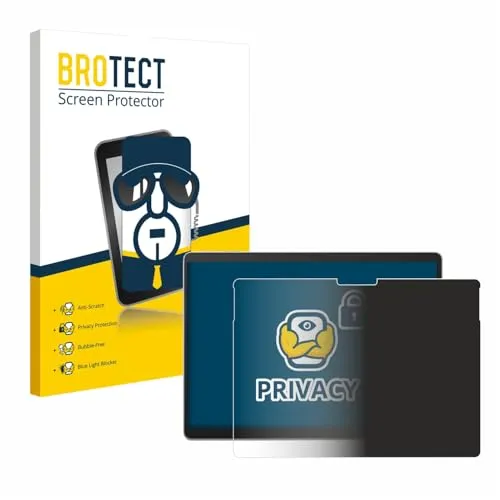BROTECT Anti-Spy Blickschutzfolie für Microsoft Surface Pro 10 Privacy Screen Protector [Displayschutz-Folie, Sichtschutz, Blaulichtfilter]