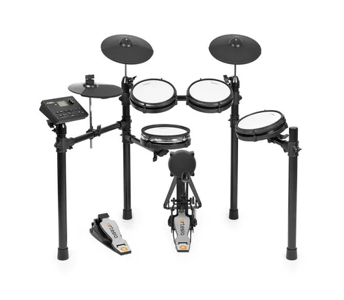 Artesia A30 E-Drum Schlagzeug Set - Einstiegs E-Drum Set mit 30 Drum Kits, 598 Sounds und Mesh Head Pads für realistische Ansprache, perfekt für Kinder und Erwachsene, die Schlagzeug spielen lernen möchten.