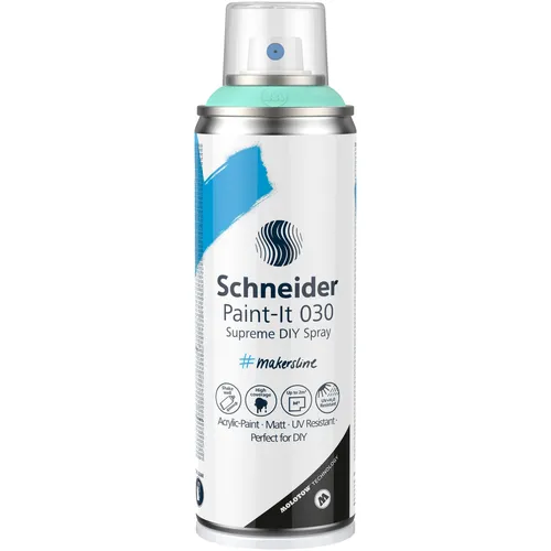 Schneider Paint-It 030 Supreme DIY Acrylspray Sprühfarbe mint pastel, 1 St.