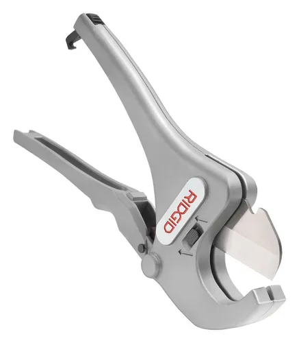 RIDGID 23498 Modell RC-1625 Ratschen-Rohrschere - Präziser Kunststoffrohrabschneider für Rohre von 3 mm bis 42 mm, ergonomisch und gratfrei schneiden