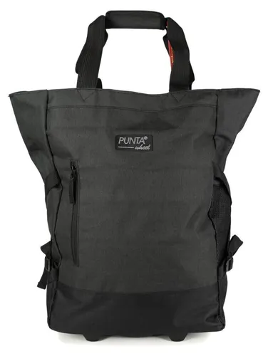 Haberland Fahrradtasche Trolley anthrazit/schwarz petrol - komfortabler Transport - Praktische Fahrradtasche für einfachen Transport auf dem Rad, mit robustem Material und durchdachtem Design für optimale Funktionalität.