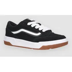 Vans Hylane Sneaker Herren - Schwarz-Weiß-Gum, Größe 44 1/2 - Skateboard-inspirierter Sneaker mit 3D-Sidestripe, gepolstertem Kragen und Zunge; ideal für Komfort und Stil im Alltag.