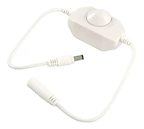 McShine - Dimmer für LED Stripes Leisten | max. 12V / 4A, DC-Stecker/Kupplung