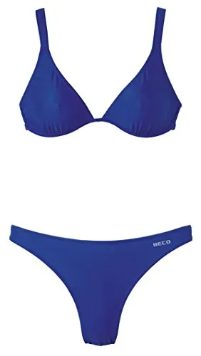 Beco Damen Bügel Bikini B-Cup, blau, 36, 0/81030