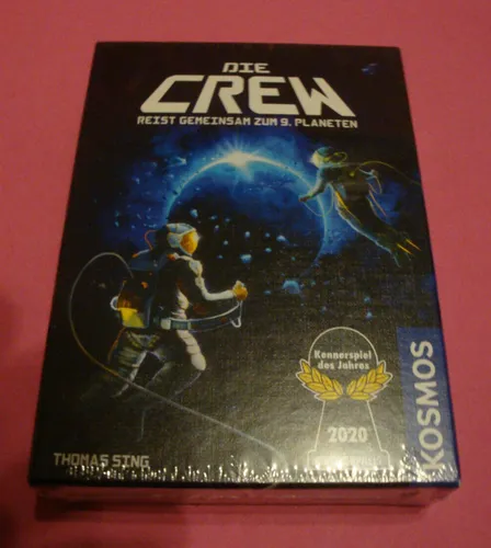 KOSMOS 691868 Die Crew - Kooperatives Kartenspiel, Kennerspiel des Jahres 2020 mit 50 spannenden Missionen im All für 3-5 Spieler