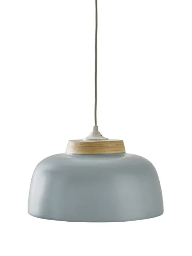 VERTBAUDET Kinderzimmer Lampenschirm aus Bambus in blaugrau in grau von Vertbaudet