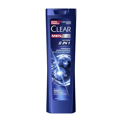 Shampoo Action 2in1 Clear 225ml