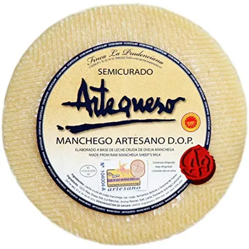 Halbgereifter Schafskäse 'DO Manchego' ca. 3,2 kg - Artequeso