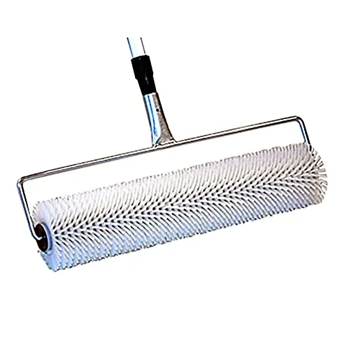 Karl Dahm Stachelwalze, 500 mm breit I Hochwertige Entlüftungswalze zum Entfernen von Lufteinschlüssen in Bodenbeschichtungen I Professionelles Fliesenleger-Werkzeug – 10673