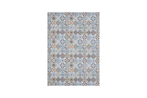 Andiamo Vinylteppich Marrakesch, rechteckig - Kurzflor-Teppich im orientalischen Design, abwischbar und rutschhemmend – ideal für jeden Raum und pflegeleicht!