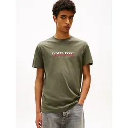Tommy Jeans T-Shirt aus Jersey mit Logo - Stylisches T-Shirt aus Jersey mit Logo, ideal für lässige Freizeitlooks oder schicke Kombinationen. Hergestellt aus weichem Baumwollstoff für hohen Tragekomfort.