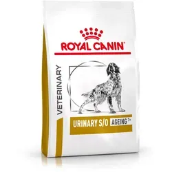 Royal Canin Veterinary Urinary S/O Ageing 7+ Hundefutter 3,5 kg - Spezialfutter für ältere Hunde zur Unterstützung der Harnwege und gesunden Nierenfunktion, ideal für die Ernährung ab 7 Jahren.